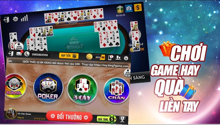 Tính ưu việt của game đánh bài online đổi card